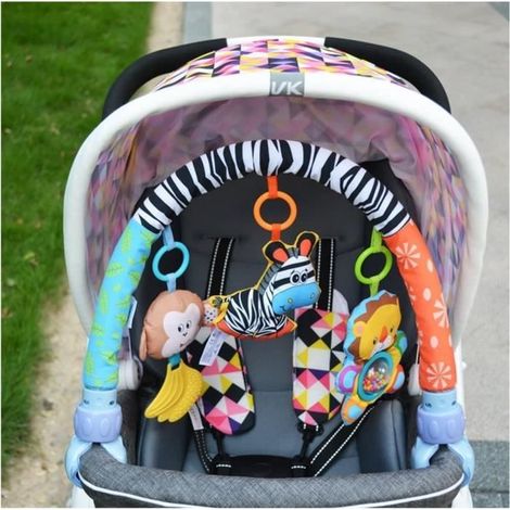 Arche Universelle D\'éveil de Jeux Bébé Barre Poussette Jouets-Ywey (1/4)