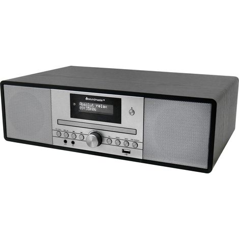 soundmaster Tischradio DAB+, FM, UKW CD, USB, UKW, MP3, DAB+, AUX Inkl. Fernbedienung, Weckfunktio (1/5)