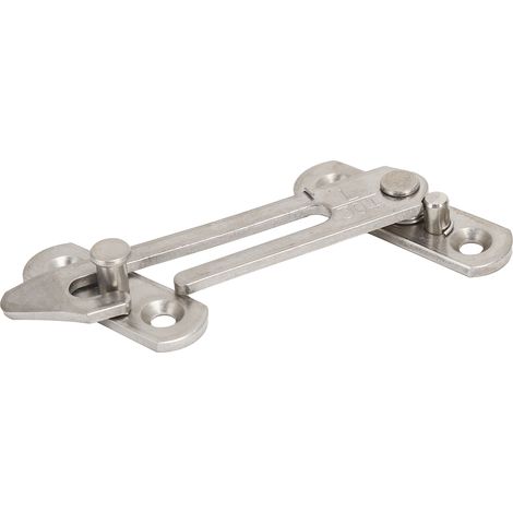 Serrure de sécurité enfant pour fenêtre à battant et coulissante, limiteur d'ouverture en acier inoxydable, arrêt de butée avec loquet, accessoire de fixation, 1 pièce. (1/5)