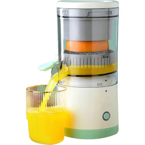 360° tragbarer, elektrischer, automatischer Orangensaft-Entsafter für Zuhause, Küche, Reisen und Hotel (1/5)