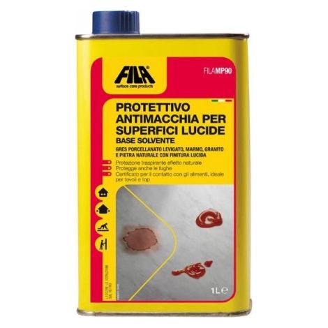 Mp90 Protettivo Antimacchia Superfici Lucide Gress Marmo Pietra Filamp90 1L Fila