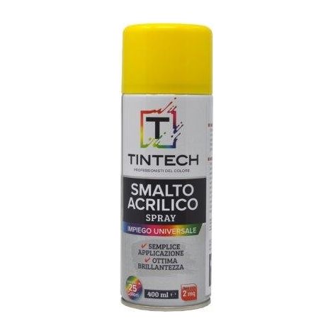 TINTECH SMALTO SPRAY 400ML GIALLO CADMIO