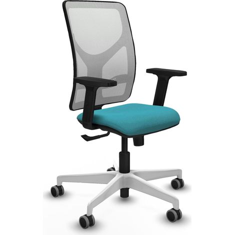 Sedia ufficio piqueras y crespo Motilla bianco mesh comfort supporto (1/2)