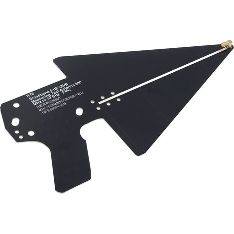 Antenne log-périodique de mesure directionnelle passive grande précision 0,6 à 10 GHz (1/5)