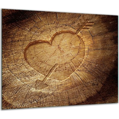 PLAQUE DE PROTECTION EN VERRE POUR POÊLE 60x52 BOIS (1/5)