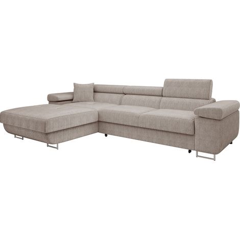 Sofá rinconero Comfivo Vinetum II, Poso 03, Función de descanso, Almacenaje, 280x170x70cm, 0 (1/5)