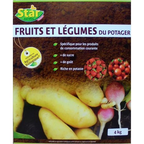 Start Engrais bio fruits et légumes potager 4kg 4kg FL4 (1/3)