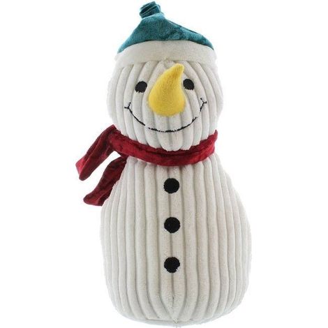 Door Decor 27 cm High Plush Snowman Doorstop Decoration Festive
