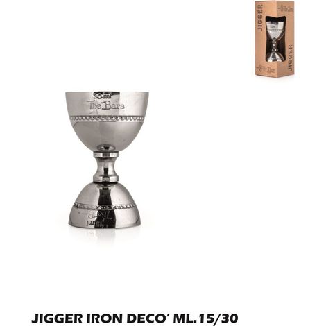 Jigger Decò professionale The Bars 15 - 30 ml