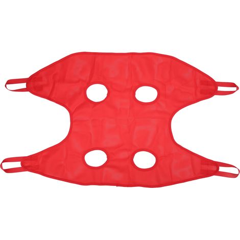 Housse de toilettage pour animaux avec crochets S, support de coupe et hamac rouge (1/5)
