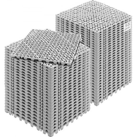 Set 55 Piastrelle per Piscina da Giardino 30 x 30 x 1, 5cm (1/5)