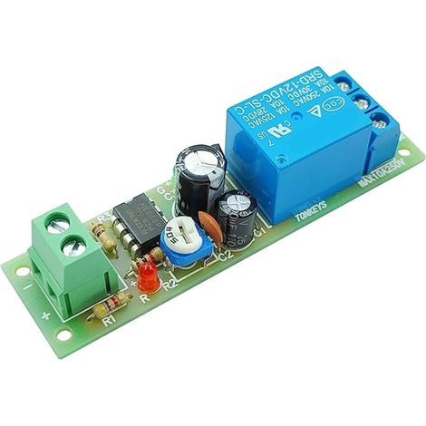 Module relais temporisé NE555, 5 V, 12 24 déclencheur monostable (1/5)