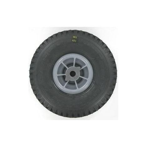 Roue avant complète 4.10/3.50-4 pour tondeuse autoportée – Compatible Castelgarden / GGP – Performance optimisée pour terrains accidentés