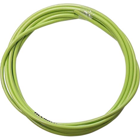 Gaine de câble acier universelle vert diamètre 5mm longueur 3m avec insert plastique protection frein gaz