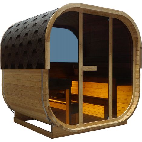 Outdoor Sauna HANKO für 6 Personen (1/5)