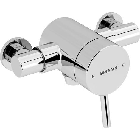 Bristan Prism Exp Seq Chrome Valve Shower Mixer PM2 SQSHXVO C (1/2)