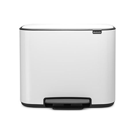 Abfalleimer mit Fußpedal 36 l Weiß - Bo - Brabantia (1/5)