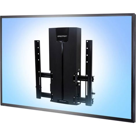 Ergotron 61-128-085 support d'écran plat pour bureau 160 cm (63") Mur Noir (1/3)