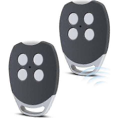 Télécommande de porte de garage 433,92 MHz (2 pièces) pour modèles GOL4, BIXLG4 et BIXLP2 (portable) (1/5)