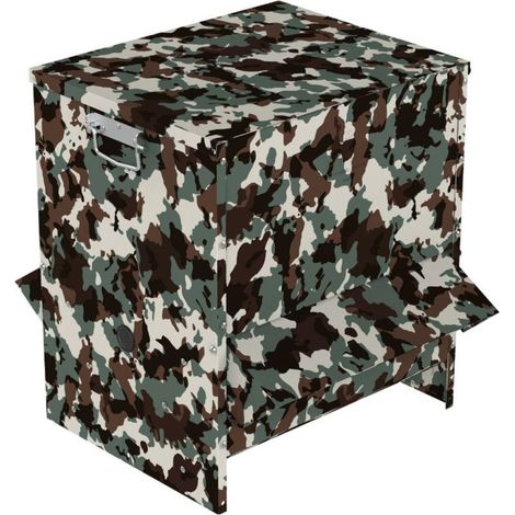 Mangeoire extérieure pour perdrix, camouflage, 40 L, 47 x 38 x 50 cm  Mangeoire extérieure pour oiseaux (1/5)