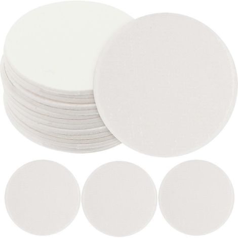 100 weiße Dörrblätter für Einmachgläser (3 x 3 x 0,1 cm) – Feuchtigkeitsabsorber – Weiß