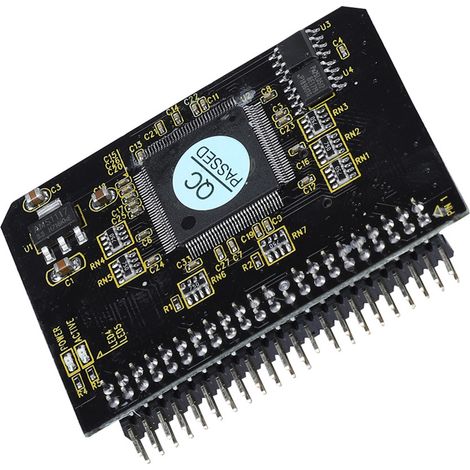 Adaptateur pour carte mémoire petite taille vers IDE 44 broches mâle (1/5)