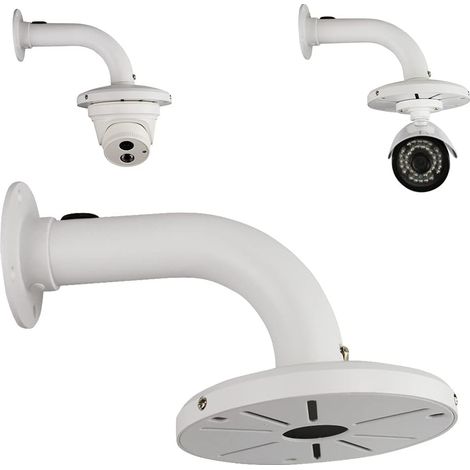 Staffa di montaggio per telecamera di sicurezza - Supporto a parete universale per telecamera CCTV/telecamera IP (1/5)