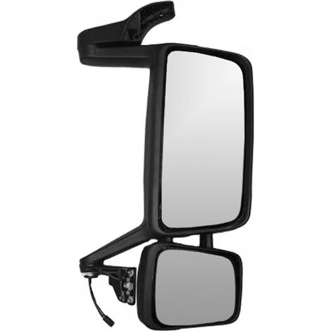 SPECCHIO SINISTRO PRINCIPALE ELETTRICO RISCALDATO, AUSILIARIO MANUALE, BRACCIO LUNGO - VOLVO - FM Euro 6 - 22286149