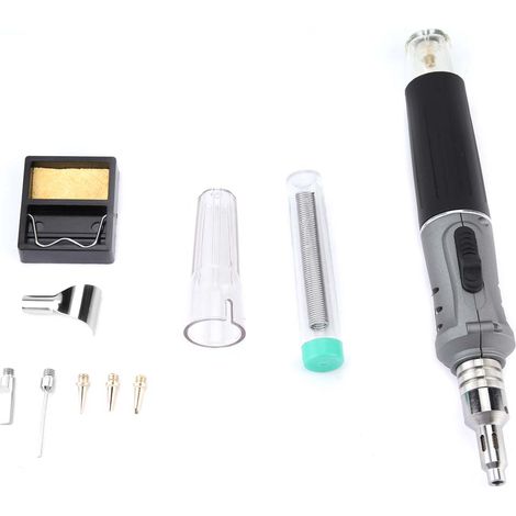 Fer à souder au butane 10 en 1 HS-1115K, kit de soudage portable sans fil (1/5)