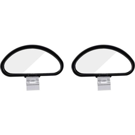 2 X Miroirs d' Grand Angle Reglables pour Voiture Camionnette Remorquage (1/4)