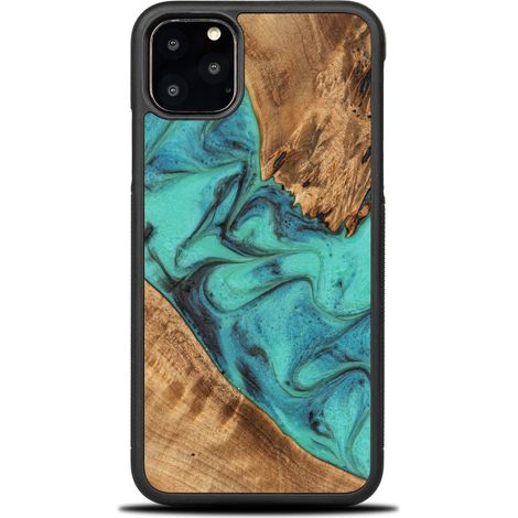 Bewood Unique Hülle für iPhone 11 Pro Max - Türkis (1/4)