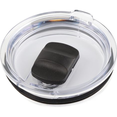 Couvercle magnétique anti-déversement pour gobelet isotherme, avec fermeture magnétique coulissante, noir, 887 ml (30 oz), diamètre intérieur 93 cm, diamètre extérieur 100 cm.