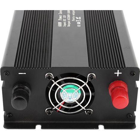 Convertisseur 12 V vers 200-240 V à onde sinusoïdale pure 600 W pour voiture et maison (1/5)