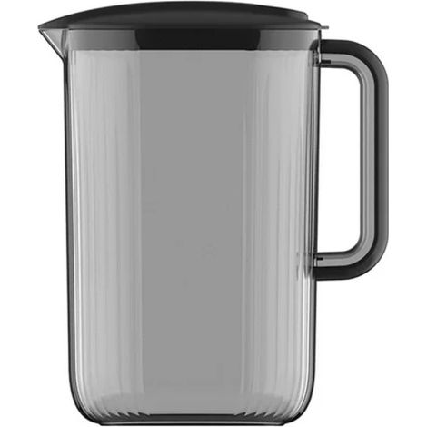 Pichet à eau en plastique avec couvercle, pichet à thé glacé, carafe à eau, pichet avec poignée pour thé, jus, lait, boissons froides 2L