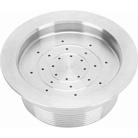 Capsule de café Réutilisable, Dosette à Expresso en Acier Inoxydable 304 avec Cuillère et Brosse, Capsule Rechargeable de café Moulu Fin (1/5)