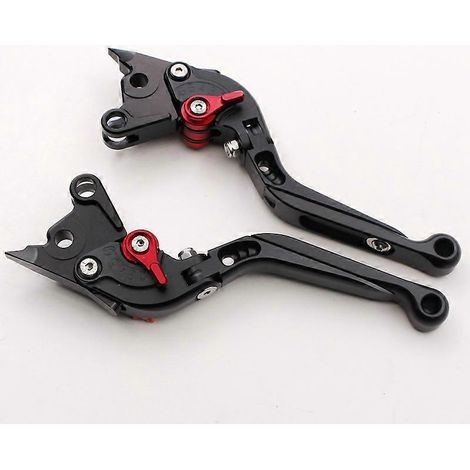 Convient aux motos Ducati M900/M1000 : freins modifiés, klaxon, embrayages, accessoires de leviers de guidon (noir). (1/5)
