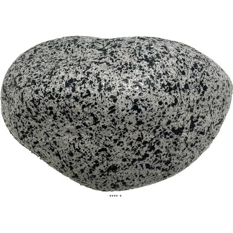 Pierre artificielle type petit galet en Plastique soufflé L 180x80 mm