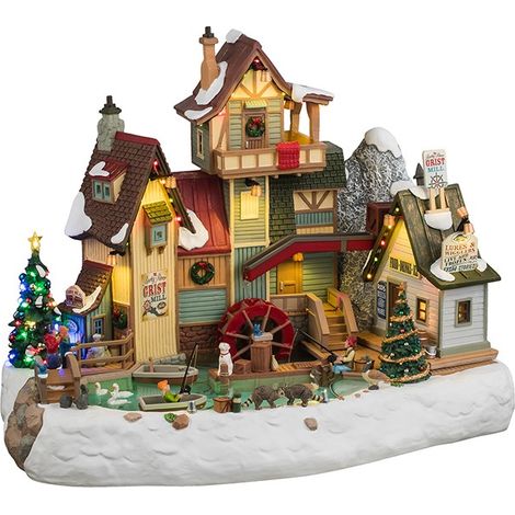 The Rocky River Grist Mill con fuente de alimentación 4.5V Cód. 45269