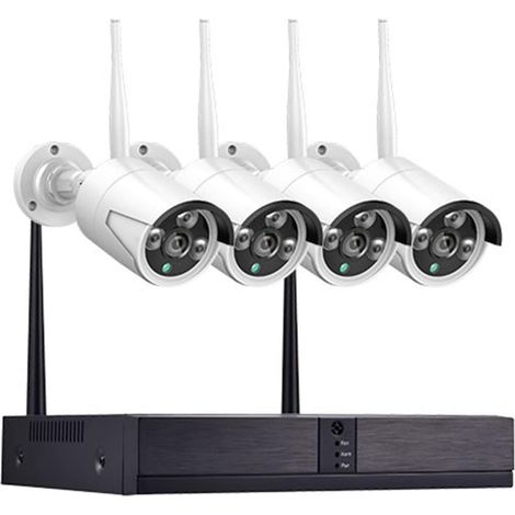Système de caméra de sécurité à domicile 8CH WIFI NVR système de vidéosurveillance P2P 3.0MP AI ensemble de caméras Audio détection de visage étanche caméras de sécurité extérieures Kit de vidéosurvei (1/5)