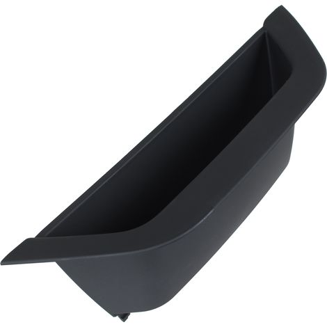 Manija de puerta interior delantera izquierda individual, color negro, para BMW X3 F25 10-17 (modelos 2010-2017) (1/2)