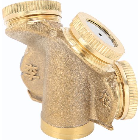 Buse pulvérisation agricole haute pression laiton G1/2 DN15, pour atomiseur et arroseur jardin (1/5)