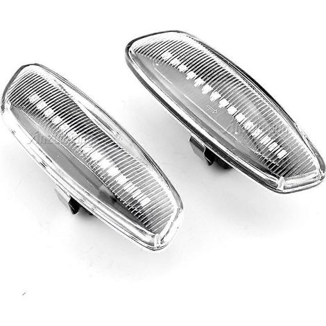 Feu de position latéral pour Peugeot 207, 308, 3008, 5008 et Citroën C3, C4, C5, DS3 et DS4 clignotant dynamique à LED intégré au garde-boue. (1/5)