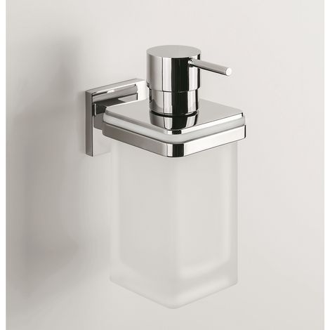 COLOMBO DESIGN Basic q porta dispenser 0.28 lt cromato codice prod: B93370CR-VAN (1/2)
