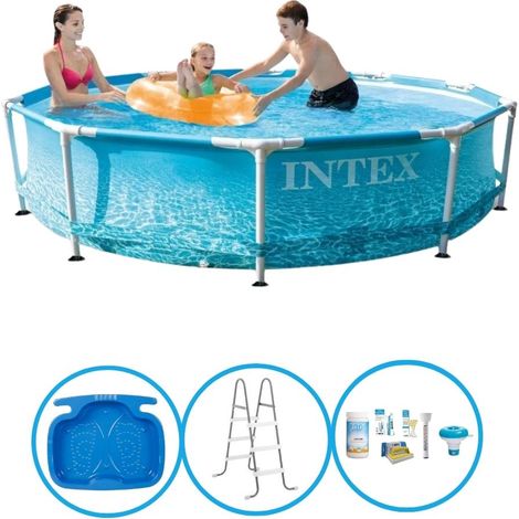 Intex Piscine Tubulaire Ronde - 305x76 cm - 4-pièces  S22440 (1/5)