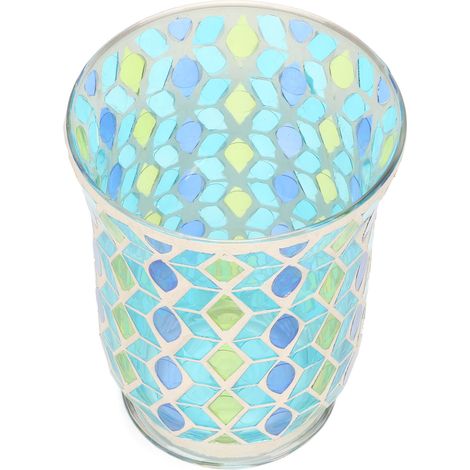 Porte-bougie en verre résistant aux intempéries pour bougies chauffe-plat - Idéal pour terrasses de restaurants et décoration d'extérieur (1/5)