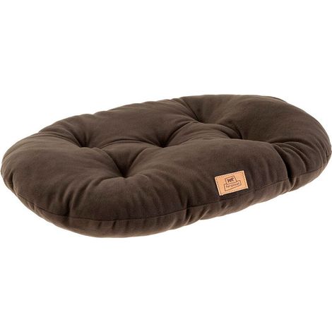 Cojín acolchado de micropolar para perros y gatos. Talla 65/6 - Dimensiones: 65 x 42 cm - Gris (1/5)