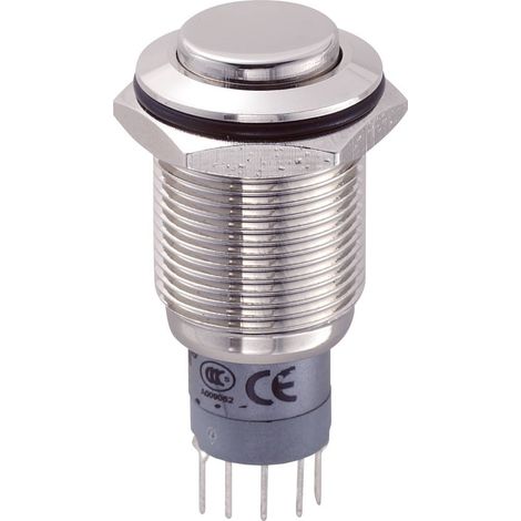 TRU COMPONENTS 701981 LAS2GQH-11Z/N/P Interruttore antivandalo 250 V/AC 3 A 1 x On / On Permanente 1 pz. (1/2)