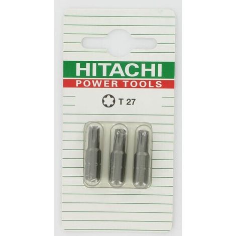 Bits Torx 1/4" T27-25mm (3x) HIKOKI 752311