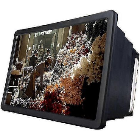 Support de téléphone portable avec loupe 3D rétractable BAILAI, loupe d'écran, accessoire de support universel (1/4)