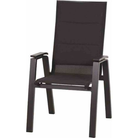Siena Garden Stapelsessel Milano anthrazit/Ranotex® grau Stapelstuhl (1/5)